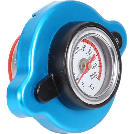 Manomètre de pression et de température universel pour bouchon de réservoir d'eau thermostatique à tête moyenne (1/5)