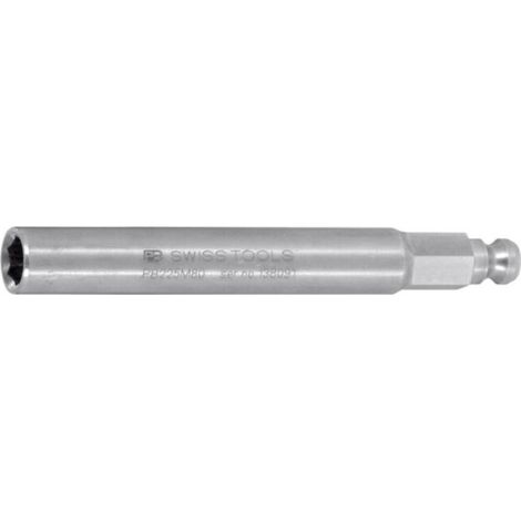 PB Swiss Tools Lame 8 mm, avec aimant et porte-embouts 1/4 pouce, Longueur totale: 50 mm