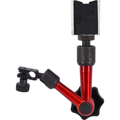 Base magnétique miniature universelle à tige rouge (1/3)