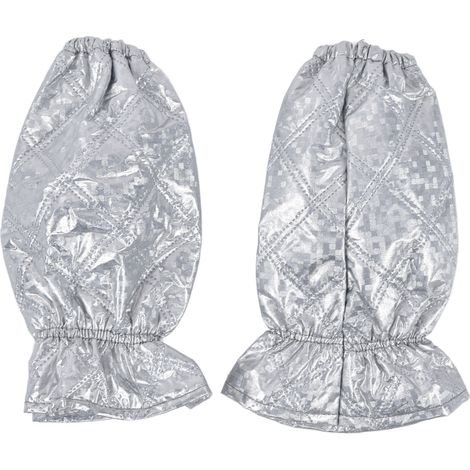 2 paires Gants grattoir à glace, épais et imperméables, avec poignet élastique, pour nettoyage extérieur de véhicules et surfaces glacées (1/5)