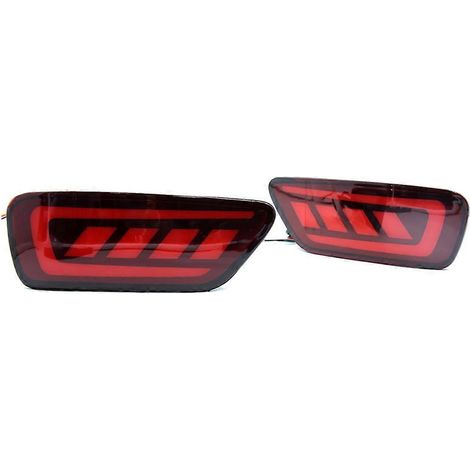 LED-Rücklicht für 2011-2022 Heckstoßstange Blinker Rot--