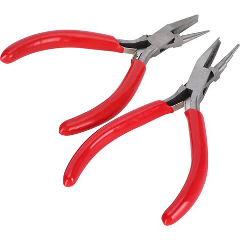 2 Pièces Pinces de Bijouterie Coupe-Fil Mini Outils pour Travail du Métal (1/5)