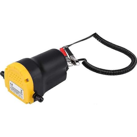 Pompe de vidange électrique 12 V 60 W pour moteur diesel automobile, pompe d'aspiration et de transfert d'huile moteur, débit de 250 L/h, avec tuyau. (1/5)