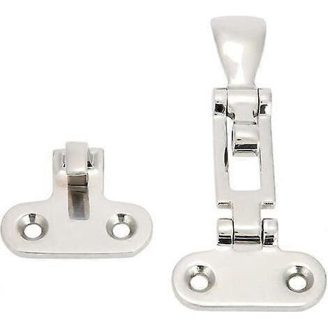 Loquet anti-vibrations pour bateau, loquet de trappe de bateau marin, verrou de bateau marin en acier inoxydable, verrou de trappe d'armoire de bateau, fixation de miroir (1/5)