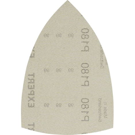 Bosch Professional 10x Abrasivi a Rete Expert M480 per Legno Duro, Vernice su Legno, 100x150 mm, Grana 180, Accessorio Levigatrice Palmare (1/4)