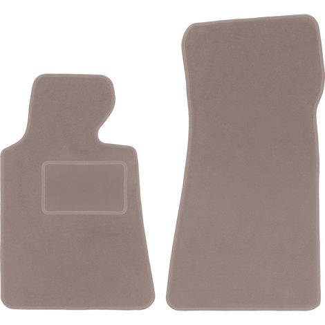 Tappetini anteriori per auto: BMW Serie 7 E32 berlina (1986-1994) beige (1/5)
