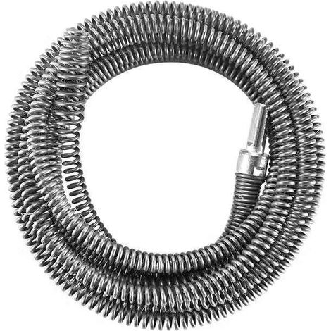 Spirale de nettoyage de drain 4M x 10mm spirale de nettoyage de drain tuyau de drainage nettoyage de tuyau de drainage spirale de nettoyage de tuyau spirale de nettoyage de tuyau spirale spirale de dr (1/5)