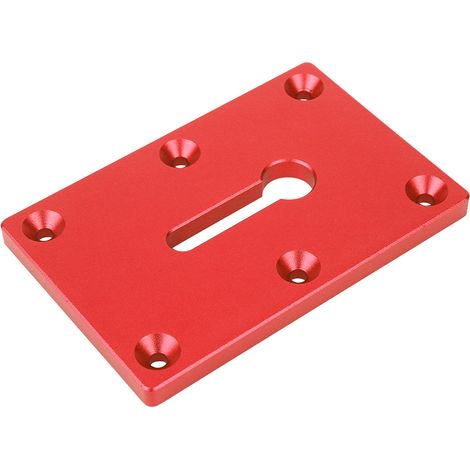 Tischbefestigungswerkzeug für Holzbearbeitungstische, Feststellzange, Montageplatten-Befestigungswerkzeug, Rot (1/5)