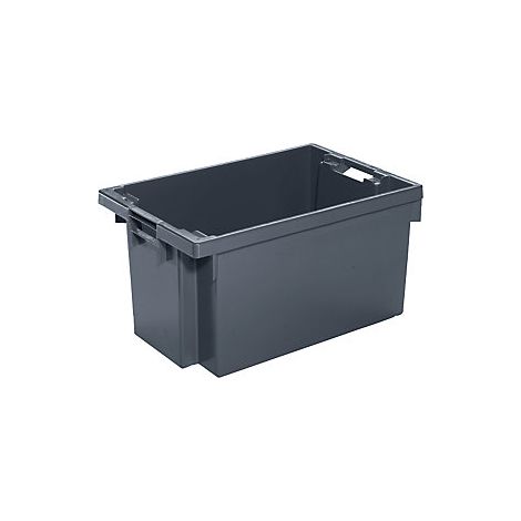 kaiserkraft Contenitore impilabile girevole in HDPE capacità (1/2)