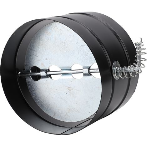 Ø200 mm Clapet Anti Retour Automatique, pour Hotte Aspirante et Canal de Ventilation (1/5)