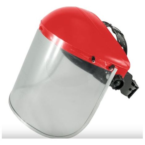 Visière intégrale EXTOL avec bandeau, en polycarbonate transparent 8856585
