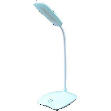 Lampe de bureau LED rechargeable avec support, lampe de bureau pour enfants, lanterne de bureau, lampe pour l'apprentissage et la lecture, 1 pièce, bleue (1/2)