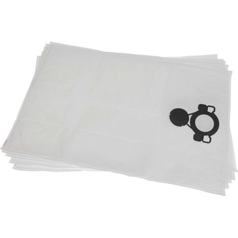 Flex Sacs À Poussière En Fils - 5 Pièces - Microfibre - Sacs Filtrants - Aspirateur Industriel (1/5)