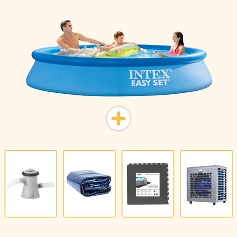 Intex Piscine Easy Set Ronde - 305x61 cm - 5-pièces S190 (1/5)