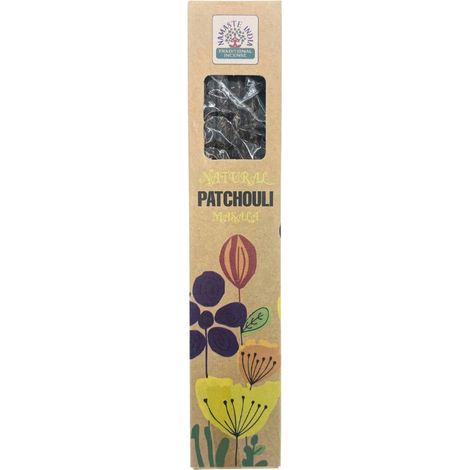 Bastoncini di incenso botanico naturale Patchouli Namaste India 25 g