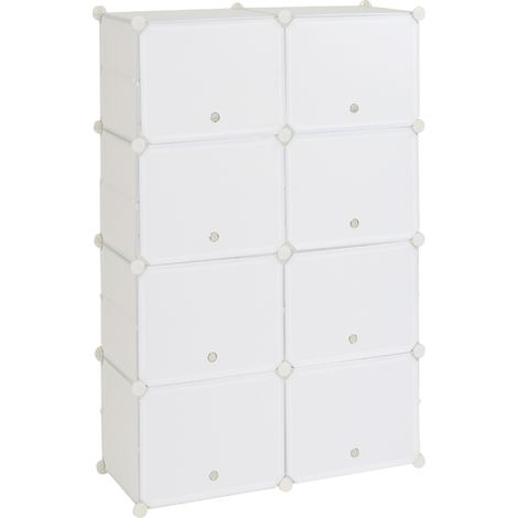 7-Tier Portable 28 Pair Shoe Rack Organizer 14 Grids Tower Shelf Storage Cabinet Stand Expandable for Heels, Boots, Slippers, White (1/3)
