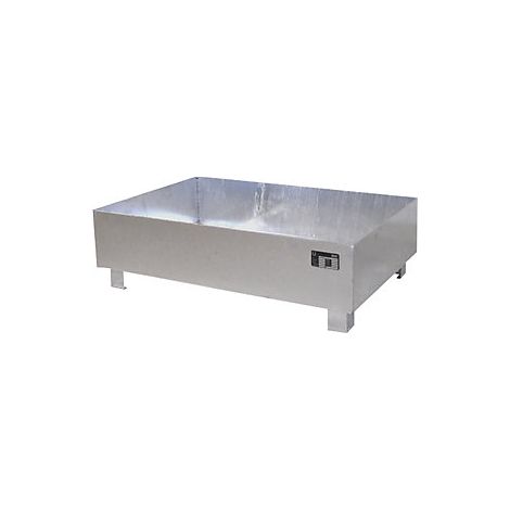 Bauer  Vasca di raccolta in acciaio  lungh x largh 1200 x 800
