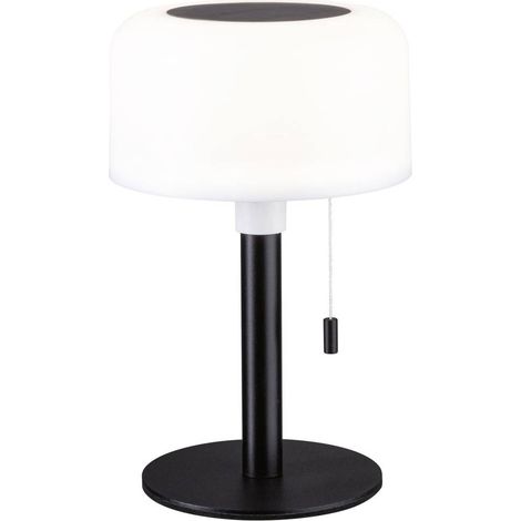 Paulmann 94607 Bartja Lampada solare da tavolo 1.6 W Bianco caldo Nero (1/5)