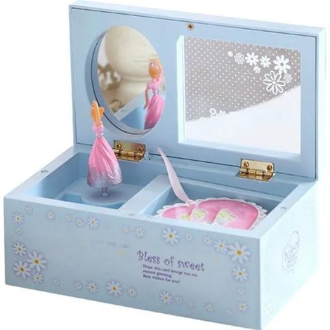 Caja Musical Para Joyas - 170 X 95 X 72 Mm - Para Niños A Partir De 3 Años - 1 Unidad (1/5)