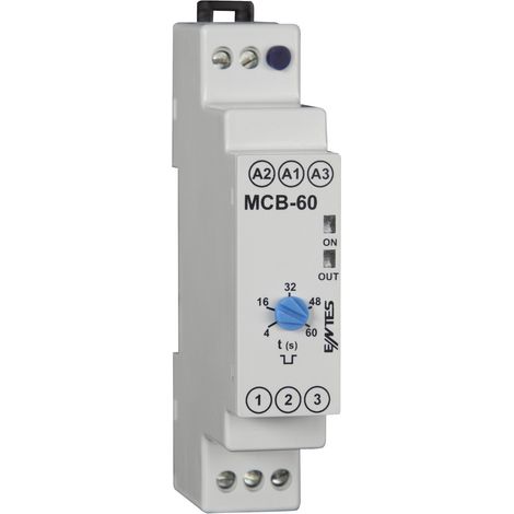 ENTES 101582 MCB-60 Zeitrelais Monofunktional 24 V/DC, 24 V/AC, 230 V/AC 1 St. Zeitbereich: 4 - 60 s