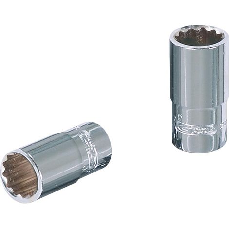 1/4" Douilles 12 pans CHROMEplus, 7/32" (1/2)