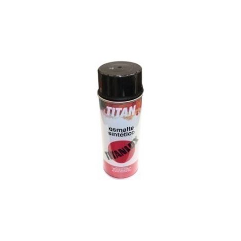 Esmalte Sintetico Brillante 400 Ml Negro Titanlux Titan