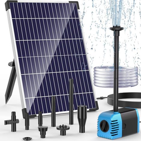 Solar Pond Pump 12W 600 L/h Outdoor Stable Water Spray (1/5)