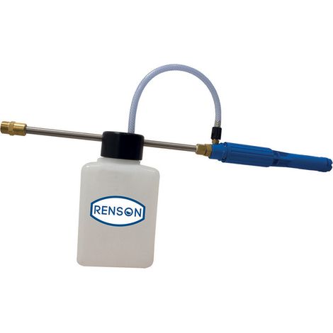 Renson – Canon à mousse pour nettoyeur haute pression – Projection puissante de mousse – Accessoire pour nettoyage efficace – Longueur 1m (1/2)