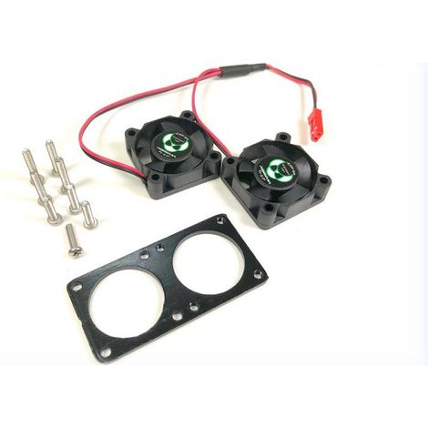 Standard Twin Fan + holder plate, 8,000rpm, 30mm size