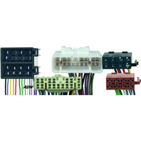 Fiches ISO Installation Kit Main Libre compatible avec Toyota Landcruiser ap03 -avec ampli separe-