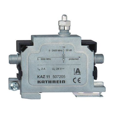 Kathrein KAZ 11 U Dispositivo di Protezione contro le Sovratensioni Nero Argento