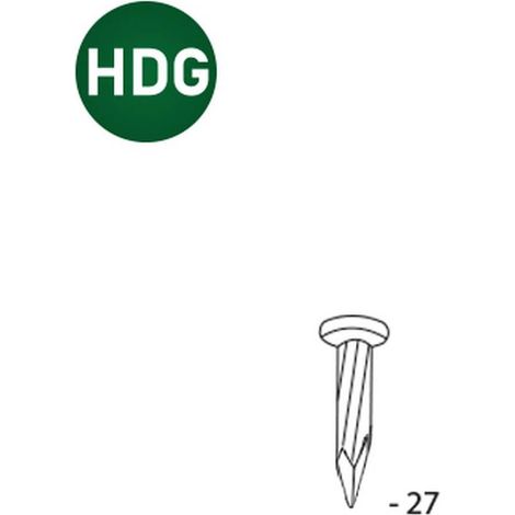 6 000 Pointes en Rouleaux 16° Liaison Sheet (Coil) - Acier Hdg - S 2.5x27 mm - D-Work (1/5)