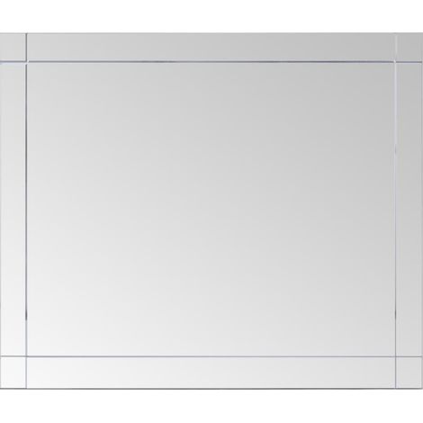 Espejo de pared 80x60 cm Vidrio DEC022775