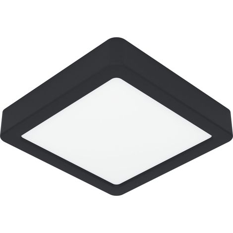 Plafonnier LED Fueva 6, lampe de plafond carrée, éclairage de bureau (1/5)