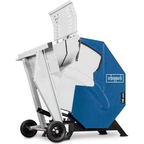 Scheppach Scie à bûches HS730 – 4500 W – Tension 400 V – Lame de scie HW 700 mm – Longueur de coupe 250-1000 mm – Scie circulaire à bascule – Bûches de 370 x 240 mm (1/5)