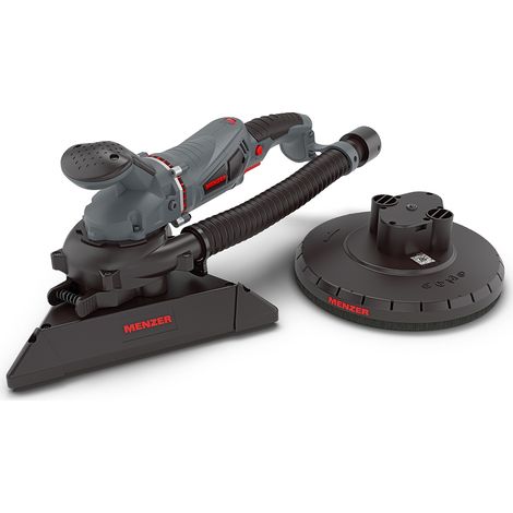Menzer – Ponceuse girafe compacte 710W – Système de têtes interchangeables – Plateau Ø 225 mm – Vitesse de rotation 1000-1950 min-1 – Faible émission de poussière (1/5)
