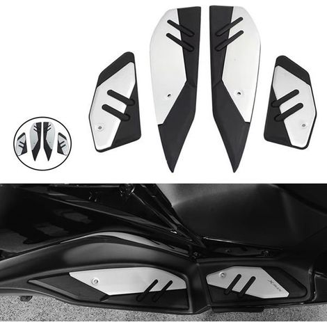 One set of footrest pads suitable for 23-24 inch Yamaha X-MAX 125 250 300 400 liters. (1/4)