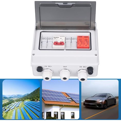 Boîtier de jonction photovoltaïque CC 500 V 63 A (1/5)