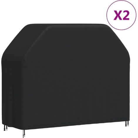 Housses de barbecue 2 pcs 140x58x106 cm tissu oxford 420D vidaXL (1/5)