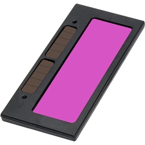 Filtre de lampe pour casque de soudage à gradation automatique alimenté à l'énergie solaire, couvercle de lampe de filtre automatisé, lentille de lunettes (1/5)