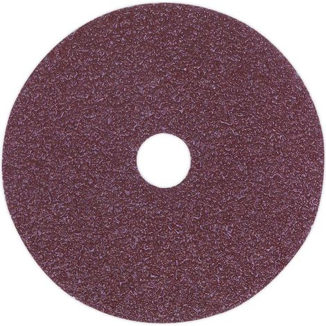 Sealey FBD10036 100mm Sanding Disc 36Grit - Pack of 25 (1/2)
