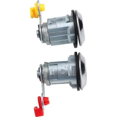 Cylindre de serrure de porte gauche/droite avec 2 clés YE05506A, de remplacement pour MITSUBISHI L200 2001-2005 (1/5)