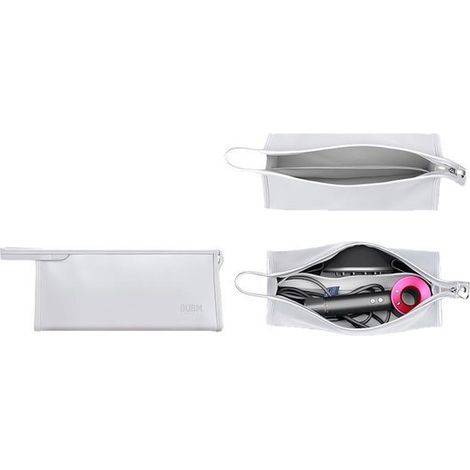 Borsa da viaggio impermeabile e portatile - in pelle PU - adatta per asciugacapelli Dyson e Leifen (1/5)