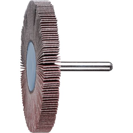PFERD TOOLS Korund Fächerschleifer F Ø 80x10mm Schaft-Ø 6 mm A120 für Feinschliff und Finish 10 Stk (1/5)