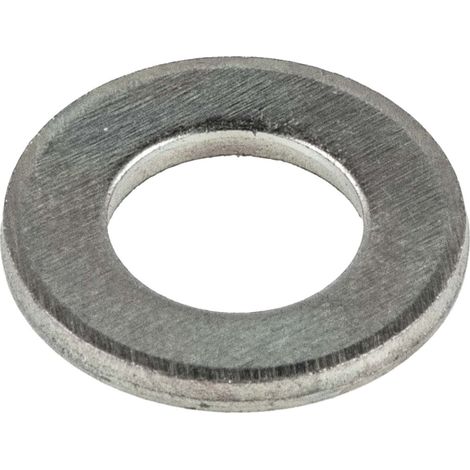 tecuro Unterlegscheiben M10 (10,5 x 20 x 2,0 mm) ISO 7089, 100 Stück, Stahl verzinkt (1/2)