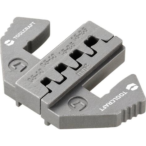 TOOLCRAFT TO-8659911 Matrice per crimpare Contatto JPT 2.8K 0.5 fino a 2.5 mm² Adatto per marchio (Pinze) TOOLCRAFT PZ-