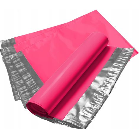 Confezioni in polietilene formato A3, 50 pezzi, 310/420, rosa