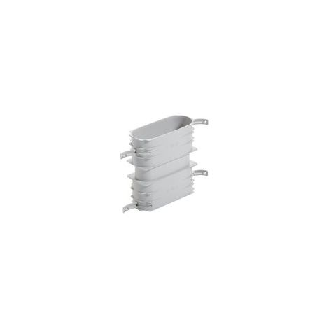 Vaillant Manchon de raccordement Tuyau d'air plat 52 x 132 mm avec joints, 0020180839