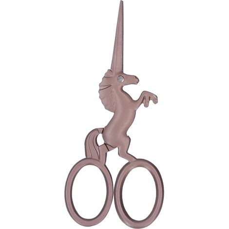 Sewing Work Scissors Retro Style DIY Embroidery Art Work Stainless Steel Craft CollectionDark Brown (1/5)