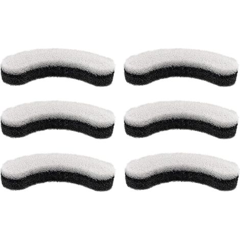 6 Pièces Filtre Fontaine Chat éponge Charbon Filtre Fontaine a Eau Chat pour NPET WF050 et WF100 (1/4)
